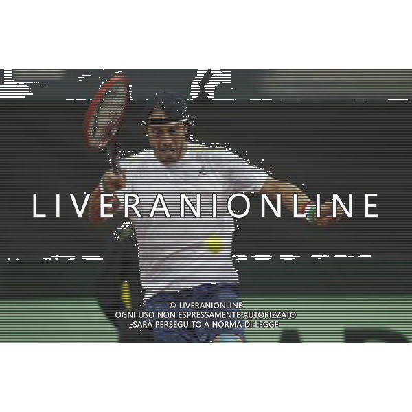Coppa Davis, Italia vs Svizzera, primo turno del gruppo mondiale Davis Cup BNP Paribas, Lorenzi vs Chiudinelli, 04/03/2016, nella foto: LORENZI PAOLO ©Claudio Zamagni/Agenzia Aldo Liverani s.a.s. / AGENZIA ALDO LIVERANI SAS