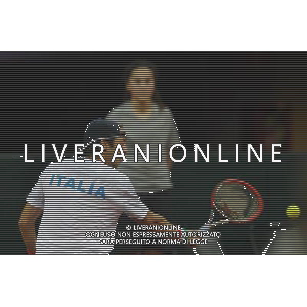 Coppa Davis, Italia vs Svizzera, primo turno del gruppo mondiale Davis Cup BNP Paribas, Lorenzi vs Chiudinelli, 04/03/2016, nella foto: LORENZI PAOLO ©Claudio Zamagni/Agenzia Aldo Liverani s.a.s. / AGENZIA ALDO LIVERANI SAS