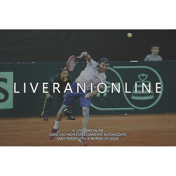 Coppa Davis, Italia vs Svizzera, primo turno del gruppo mondiale Davis Cup BNP Paribas, Lorenzi vs Chiudinelli, 04/03/2016, nella foto: LORENZI PAOLO ©Claudio Zamagni/Agenzia Aldo Liverani s.a.s. / AGENZIA ALDO LIVERANI SAS