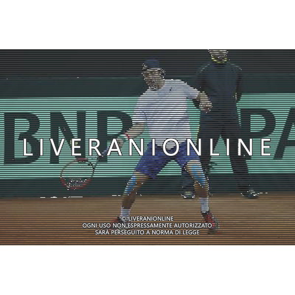 Coppa Davis, Italia vs Svizzera, primo turno del gruppo mondiale Davis Cup BNP Paribas, Lorenzi vs Chiudinelli, 04/03/2016, nella foto: LORENZI PAOLO ©Claudio Zamagni/Agenzia Aldo Liverani s.a.s. / AGENZIA ALDO LIVERANI SAS