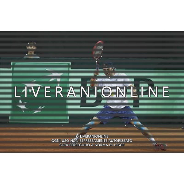 Coppa Davis, Italia vs Svizzera, primo turno del gruppo mondiale Davis Cup BNP Paribas, Lorenzi vs Chiudinelli, 04/03/2016, nella foto: LORENZI PAOLO ©Claudio Zamagni/Agenzia Aldo Liverani s.a.s. / AGENZIA ALDO LIVERANI SAS