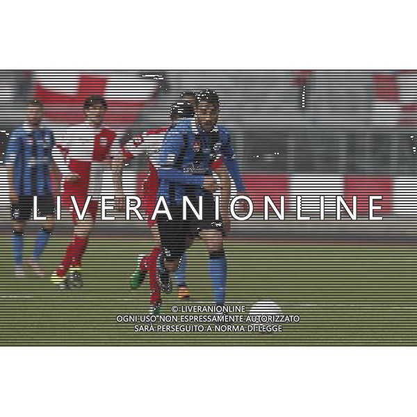 RIMINI vs PISA, Campionato di Calcio Lega Pro, Girone B, 25» giornata, 05/03/2016. nella foto: l\'attacco del PISA,©Claudio Zamagni/Agenzia Aldo Liverani s.a.s.