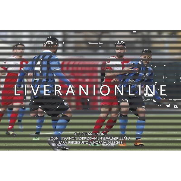RIMINI vs PISA, Campionato di Calcio Lega Pro, Girone B, 25» giornata, 05/03/2016. nella foto: VERNA, MARCATO, ©Claudio Zamagni/ Agenzia Aldo Liverani s.a.s.