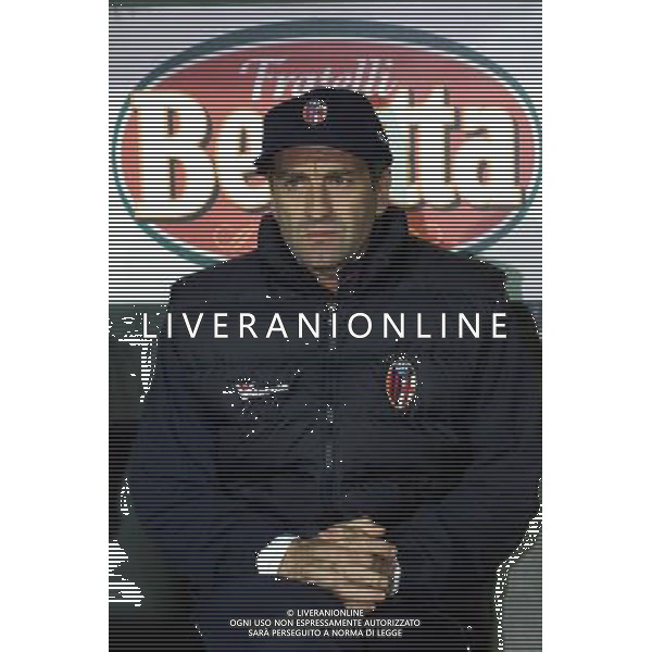 bergamo 29/11/01 coppa italia 01/02 atalanta - bologna nella foto guidolin francesco foto aldo liverani 