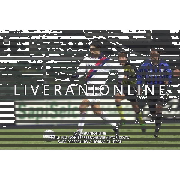 bergamo 29/11/01 coppa italia 01/02 atalanta - bologna nella foto cruz julio foto aldo liverani 