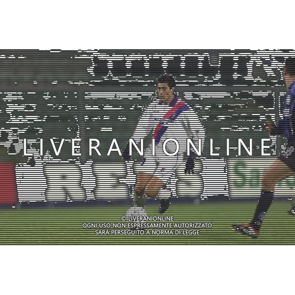bergamo 29/11/01 coppa italia 01/02 atalanta - bologna nella foto cruz julio foto aldo liverani 