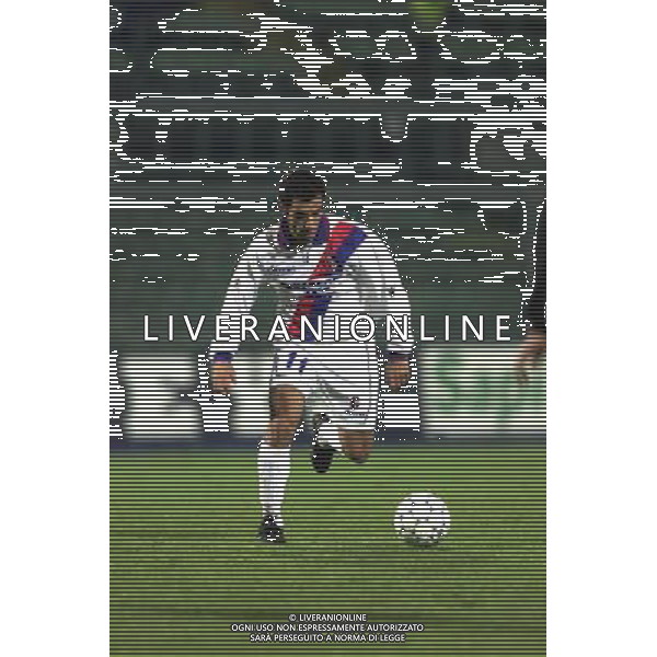 bergamo 29/11/01 coppa italia 01/02 atalanta - bologna nella foto bellucci claudio foto aldo liverani 