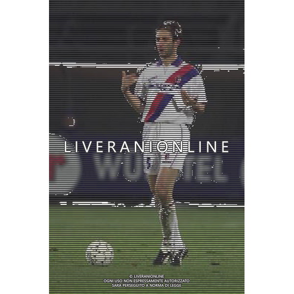 bergamo 29/11/01 coppa italia 01/02 atalanta - bologna nella foto castellini marcello foto aldo liverani 
