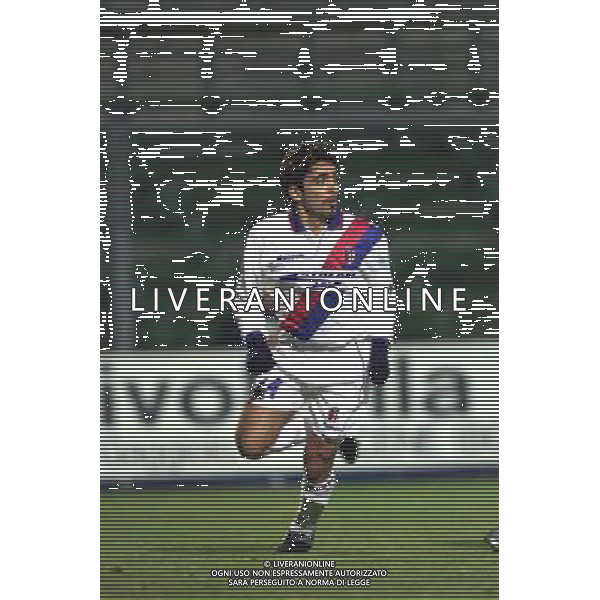 bergamo 29/11/01 coppa italia 01/02 atalanta - bologna nella foto pecchia fabio foto aldo liverani 