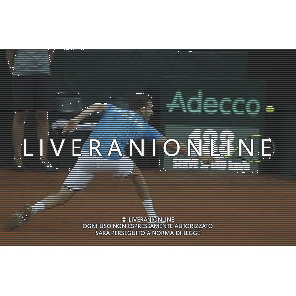 Coppa Davis, Italia vs Svizzera, primo turno del gruppo mondiale Davis Cup BNP Paribas, 06/03/2016, nella foto: CECCHINATO, DI ROVESCIO, ©Claudio Zamagni/Agenzia Aldo Liverani s.a.s.