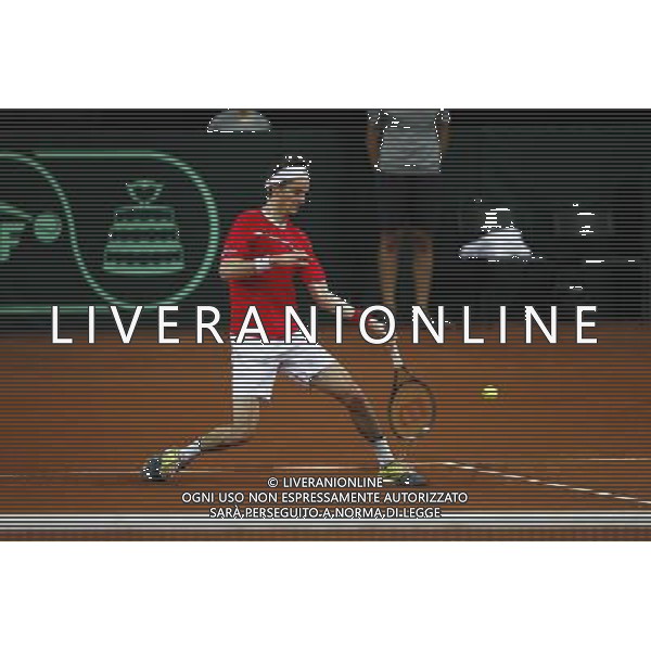 Coppa Davis, Italia vs Svizzera, primo turno del gruppo mondiale Davis Cup BNP Paribas, 06/03/2016, nella foto: BOSSEL, IN AZIONE, ©Claudio Zamagni/Agenzia Aldo Liverani s.a.s.