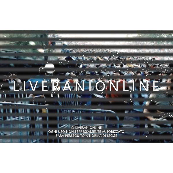FINALE DI COPPA CAMPIONI JUVENTUS-LIVERPOOL A BRUXELLES STADIO HEYSEL 29/05/1985 NELLA FOTO LA TRAGEDIA CON TRENTANOVE VITTIME AGENZIA GIOVANNI LIVERANI-ALDO LIVERANI S A S