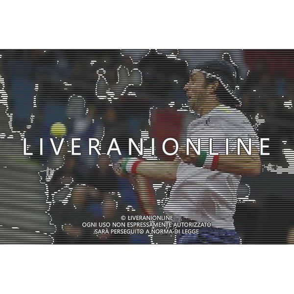 Coppa Davis, Italia vs Svizzera, primo turno del gruppo mondiale Davis Cup BNP Paribas, 06/03/2016, nella foto: PAOLO LORENZI, IN AZIONE, ©Claudio Zamagni/Agenzia Aldo Liverani s.a.s.