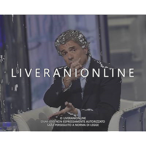 Alfio Marchini, candidato sindaco con una sua lista civica a Sindaco di Roma, ospite della trasmissione televisiva \'Porta a Porta\' 07/03/2016 Â©Corradetti / AGENZIA ALDO LIVERANI SAS