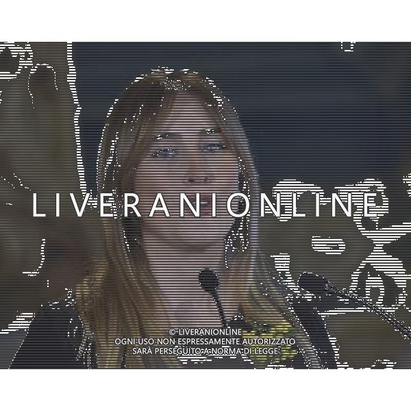 Celebrazione della Giornata Internazionale della Donna a Palazzo del Quirinale Roma 08 marzo 2016 nella foto Maria Elena Boschi ©Corradetti / AGENZIA ALDO LIVERANI SAS 