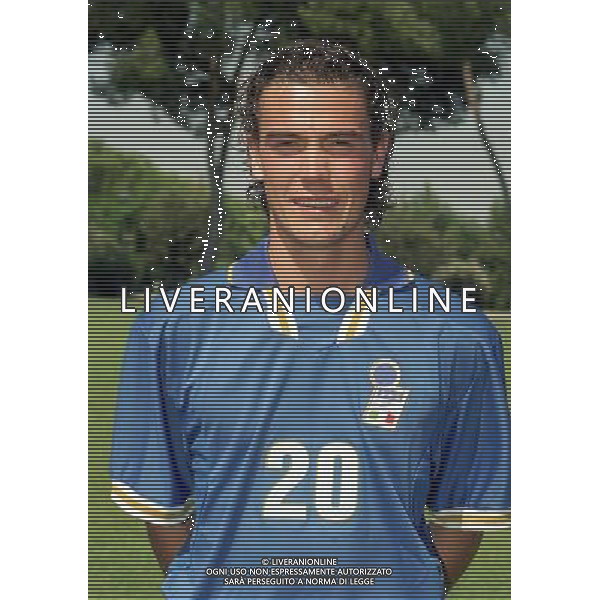 Nazionale Italiana calcio olimpica 16/06/1996 nella foto jonathan binotto © AGENZIA ALDO LIVERANI SAS