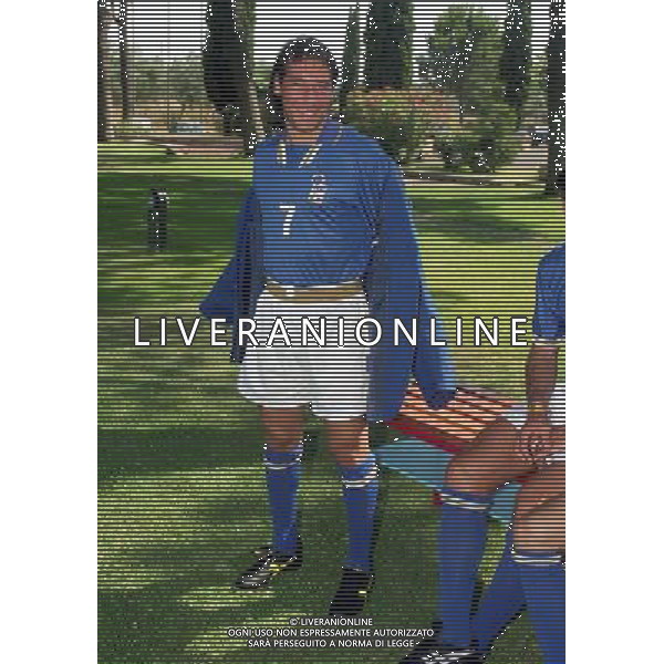 Nazionale Italiana calcio olimpica 16/06/1996 nella foto raffaele ametrano © AGENZIA ALDO LIVERANI SAS