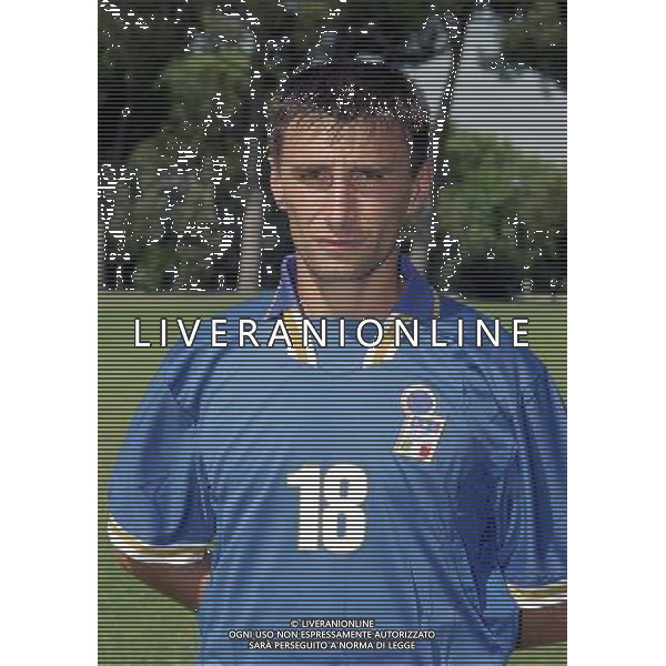 Nazionale Italiana calcio olimpica 16/06/1996 nella foto antonino bernardini © AGENZIA ALDO LIVERANI SAS