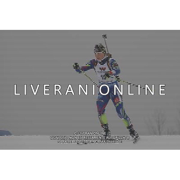 09.03.2016, Oslo, Holmenkollen, biatlon, mistrzostwa swiata, 15 km kobiet, Justine Braisaz (FRA), 15 km women individual, IBU Biathlon World Championships, fot. Tomasz Jastrzebowski / Foto Olimpik/NEWSPIX.PL --- Newspix.pl *** Local Caption *** www.newspix.pl mail us: info@newspix.pl call us: 0048 022 23 22 222 --- Polish Picture Agency by Ringier Axel Springer Poland/ AGENZIA ALDO LIVERANI SAS - ITALY ONLY EDITORIAL USE ONLY - Campionato Mondiale di Biathlon - 15 km donne individuale , IBU Biathlon World Championships Oslo 09/03/2016