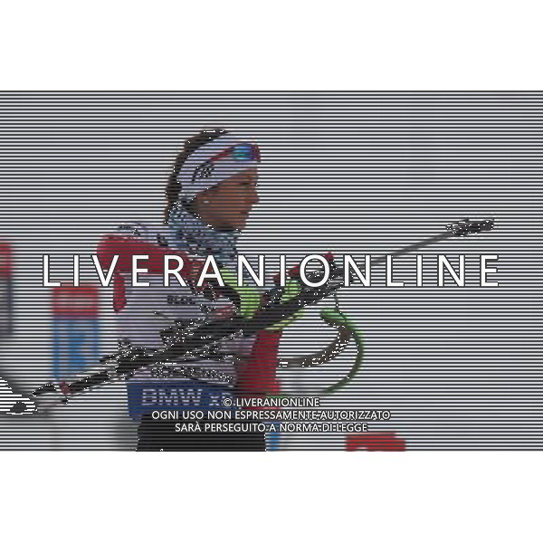 09.03.2016, Oslo, Holmenkollen, biatlon, mistrzostwa swiata, 15 km kobiet, Monika Hojnisz (POL), 15 km women individual, IBU Biathlon World Championships, fot. Tomasz Jastrzebowski / Foto Olimpik/NEWSPIX.PL --- Newspix.pl/ AGENZIA ALDO LIVERANI SAS - ITALY ONLY EDITORIAL USE ONLY - Campionato Mondiale di Biathlon - 15 km donne individuale , IBU Biathlon World Championships Oslo 09/03/2016