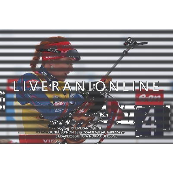 09.03.2016, Oslo, Holmenkollen, biatlon, mistrzostwa swiata, 15 km kobiet, Gabriela Soukalova (CZE), 15 km women individual, IBU Biathlon World Championships, fot. Tomasz Jastrzebowski / Foto Olimpik/NEWSPIX.PL --- Newspix.pl/ AGENZIA ALDO LIVERANI SAS - ITALY ONLY EDITORIAL USE ONLY - Campionato Mondiale di Biathlon - 15 km donne individuale , IBU Biathlon World Championships Oslo 09/03/2016