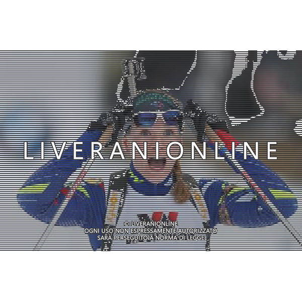09.03.2016, Oslo, Holmenkollen, biatlon, mistrzostwa swiata, 15 km kobiet, Anais Bescond (FRA), 15 km women individual, IBU Biathlon World Championships, fot. Tomasz Jastrzebowski / Foto Olimpik/NEWSPIX.PL --- Newspix.pl/ AGENZIA ALDO LIVERANI SAS - ITALY ONLY EDITORIAL USE ONLY - Campionato Mondiale di Biathlon - 15 km donne individuale , IBU Biathlon World Championships Oslo 09/03/2016