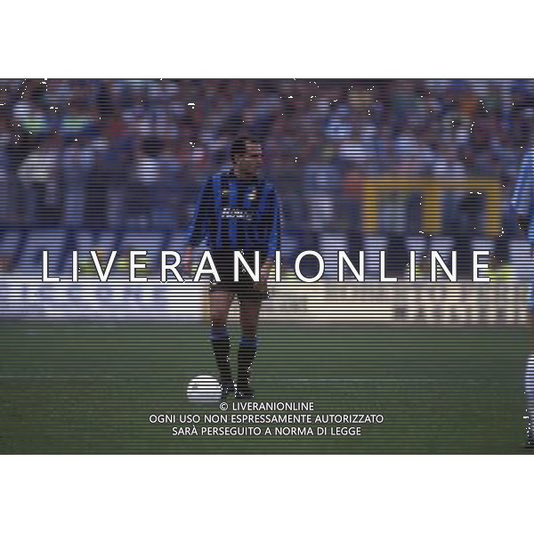 RETROSPETTIVA SERGIO BATTISTINI CALCIATORE NELLA FOTO SERGIO BATTISTINI CON LA MAGLIA DELL INTER AG ALDO LIVERANI SAS