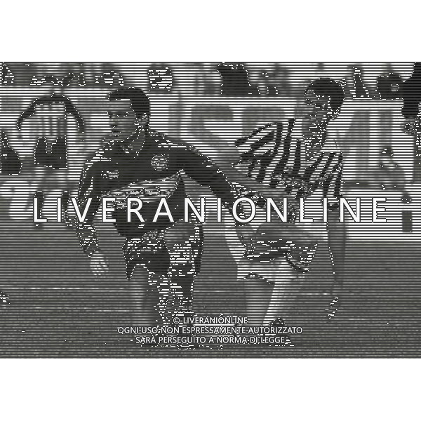 RETROSPETTIVA SERGIO BATTISTINI CALCIATORE NELLA FOTO SERGIO BATTISTINI CON LA MAGLIA DELLA FIORENTINA AG ALDO LIVERANI SAS