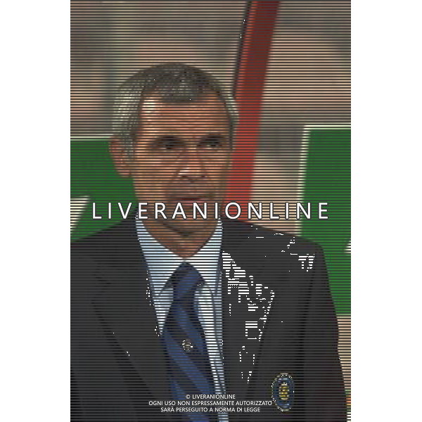 trieste 18/10/01 inter - wisla cracovia coppa uefa nella foto cuper hector foto aldo liverani