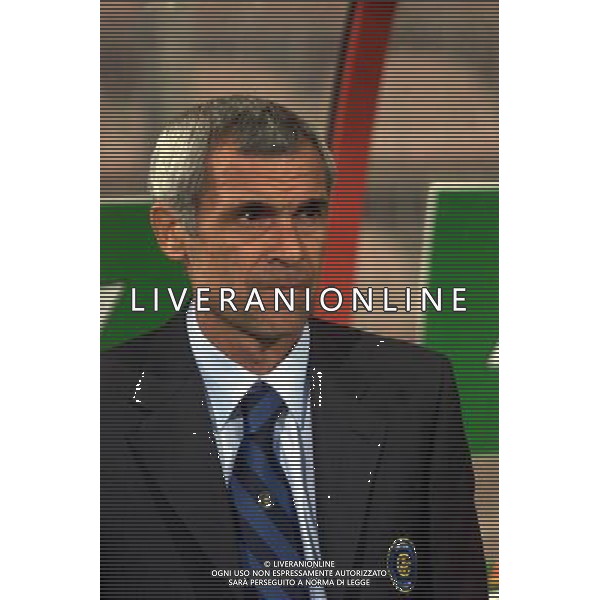trieste 18/10/01 inter - wisla cracovia coppa uefa nella foto cuper hector foto aldo liverani
