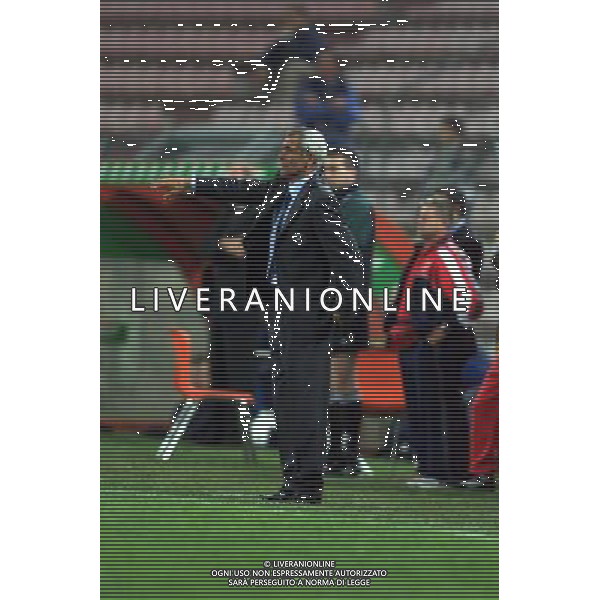 trieste 18/10/01 inter - wisla cracovia coppa uefa nella foto cuper hector foto aldo liverani
