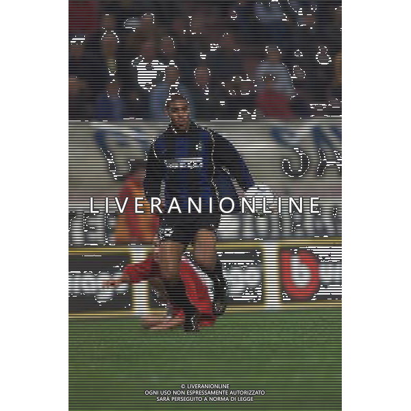 trieste 18/10/01 inter - wisla cracovia coppa uefa nella foto adriano foto aldo liverani