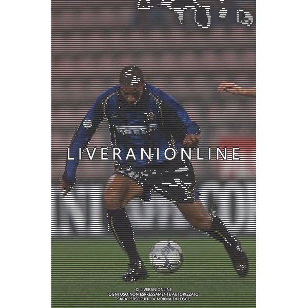 trieste 18/10/01 inter - wisla cracovia coppa uefa nella foto adriano foto aldo liverani