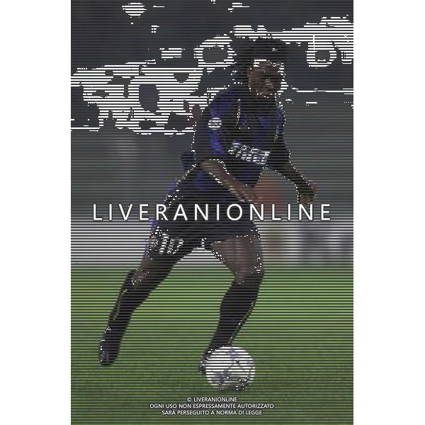 trieste 18/10/01 inter - wisla cracovia coppa uefa nella foto seedorf clarence foto aldo liverani