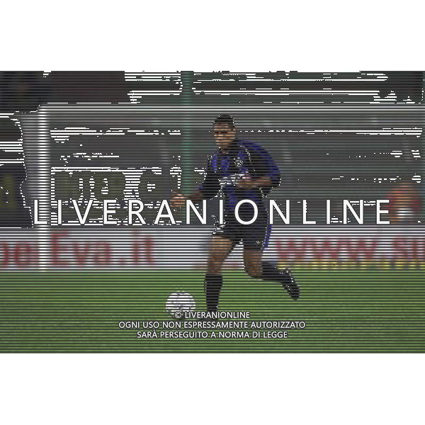 trieste 18/10/01 inter - wisla cracovia coppa uefa nella foto cordoba ivan foto aldo liverani