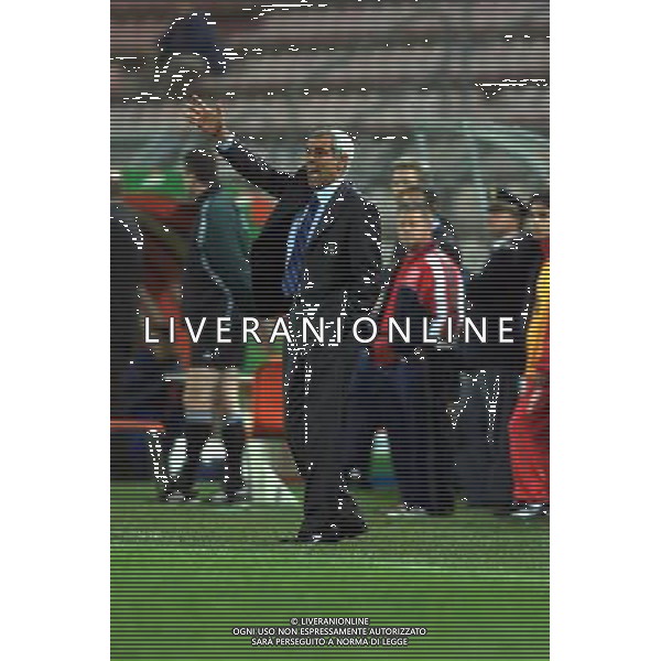 trieste 18/10/01 inter - wisla cracovia coppa uefa nella foto cuper hector foto aldo liverani
