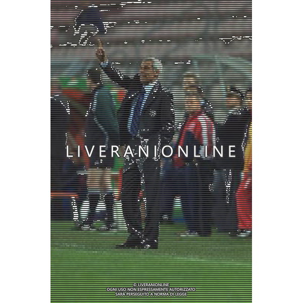 trieste 18/10/01 inter - wisla cracovia coppa uefa nella foto cuper hector foto aldo liverani