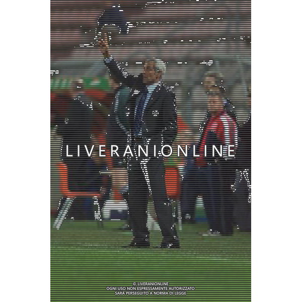 trieste 18/10/01 inter - wisla cracovia coppa uefa nella foto cuper hector foto aldo liverani