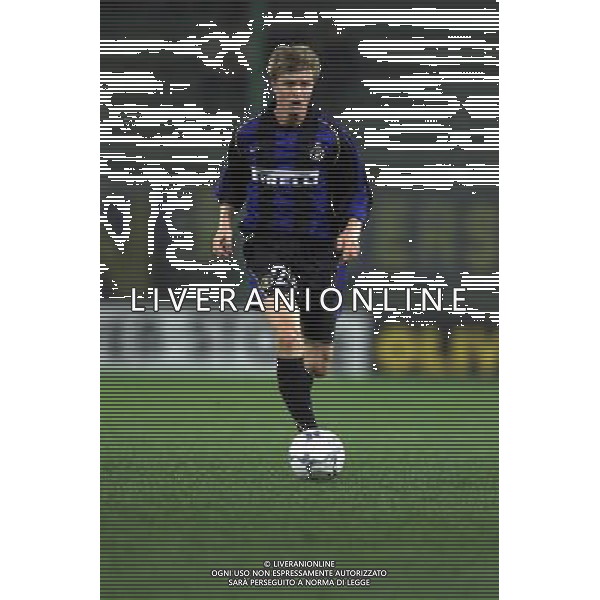 trieste 18/10/01 inter - wisla cracovia coppa uefa nella foto Vratislav Gresko foto aldo liverani