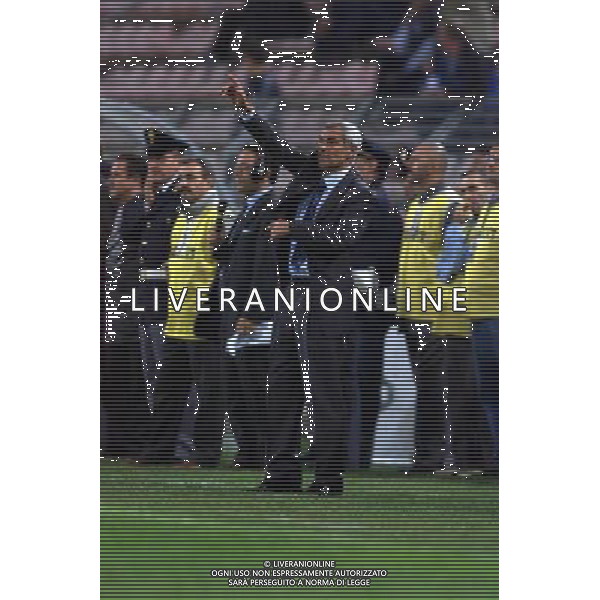 trieste 18/10/01 inter - wisla cracovia coppa uefa nella foto cuper hector foto aldo liverani