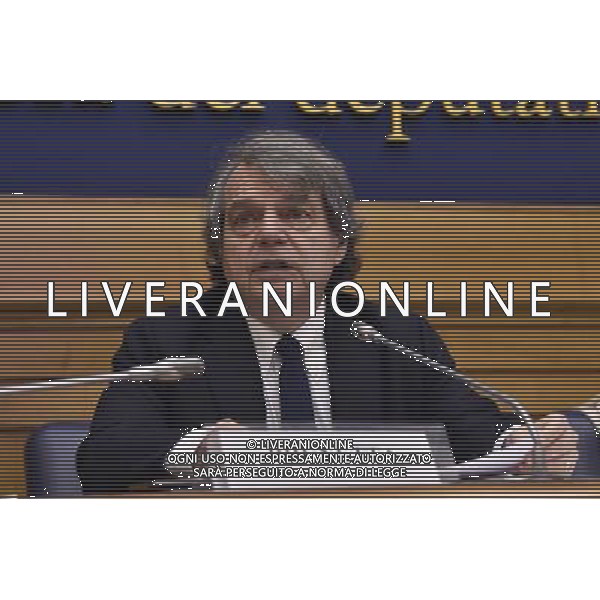 Roma Conferenza stampa \' Forza Italia dice No al muro del Brennero \' Roma - 10.03.2016 - nella foto: Renato Brunetta / Ph. Corradetti - Ag. Aldo Liverani Sas