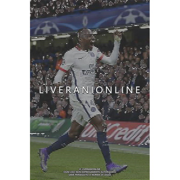 GOAL CELEBRATION - Paris Saint-Germain\'s Blaise Matuidi celebrates his sides second goal Photographer Craig Mercer/CameraSport Football - UEFA Champions League Round of 16 Second Leg - Chelsea v Paris Saint-Germain - Wednesday 9th March 2016 - Stamford Bridge - London © CameraSport - 43 Linden Ave. Countesthorpe. Leicester. England. LE8 5PG - Tel: +44 (0) 116 277 4147 - admin@camerasport.com - www.camerasport.com AG ALDO LIVERANI SAS ONLY ITALY