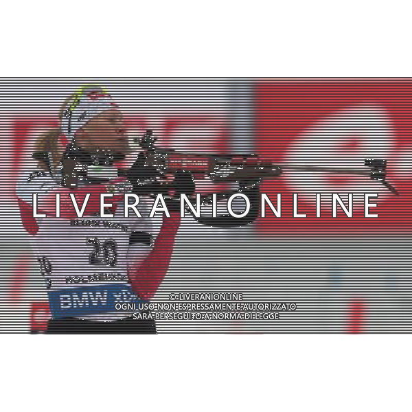 2016.03.09 Oslo Holmenkollen Biathlon Mistrzostwa Swiata w biathlonie. Bieg na 15 km kobiet. N/z Weronika Nowakowska Foto Tomasz Duszynski / PressFocus 2016.03.09 Oslo Holmenkollen IBU World Championships Biathlon Weronika Nowakowska Tomasz Duszynski / PressFocus / NEWSPIX.PL --- Newspix.pl/ AGENZIA ALDO LIVERANI SAS - ITALY ONLY EDITORIAL USE ONLY - Campionato Mondiale di Biathlon - 15 km donne individuale , IBU Biathlon World Championships Oslo 09/03/2016