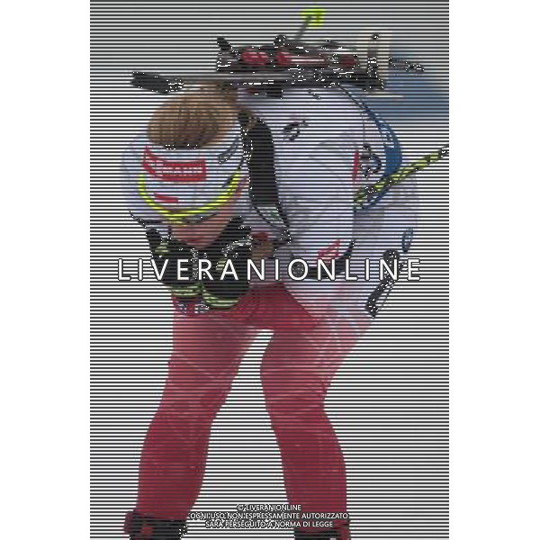 2016.03.09 Oslo Holmenkollen Biathlon Mistrzostwa Swiata w biathlonie. Bieg na 15 km kobiet. N/z NOWAKOWSKA Weronika Foto Tomasz Duszynski / PressFocus 2016.03.09 Oslo Holmenkollen IBU World Championships Biathlon NOWAKOWSKA Weronika Tomasz Duszynski / PressFocus / NEWSPIX.PL --- Newspix.pl/ AGENZIA ALDO LIVERANI SAS - ITALY ONLY EDITORIAL USE ONLY - Campionato Mondiale di Biathlon - 15 km donne individuale , IBU Biathlon World Championships Oslo 09/03/2016