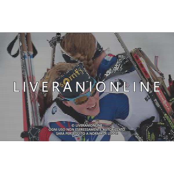 2016.03.09 Oslo Holmenkollen Biathlon Mistrzostwa Swiata w biathlonie. Bieg na 15 km kobiet. N/z DORIN HABERT Marie Foto Tomasz Duszynski / PressFocus 2016.03.09 Oslo Holmenkollen IBU World Championships Biathlon DORIN HABERT Marie Tomasz Duszynski / PressFocus / NEWSPIX.PL --- Newspix.pl *** Local Caption *** www.newspix.pl mail us: info@newspix.pl call us: 0048 022 23 22 222 --- Polish Picture Agency by Ringier Axel Springer Poland/ AGENZIA ALDO LIVERANI SAS - ITALY ONLY EDITORIAL USE ONLY - Campionato Mondiale di Biathlon - 15 km donne individuale , IBU Biathlon World Championships Oslo 09/03/2016