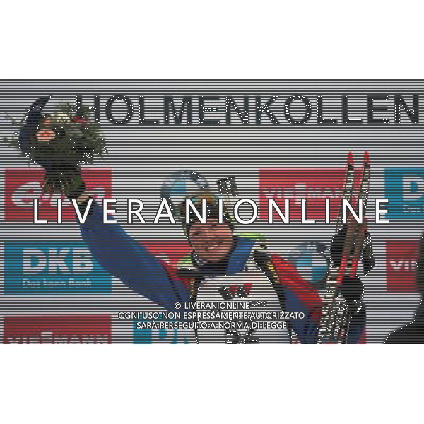 2016.03.09 Oslo Holmenkollen Biathlon Mistrzostwa Swiata w biathlonie. Bieg na 15 km kobiet. N/z DORIN HABERT Marie Foto Tomasz Duszynski / PressFocus 2016.03.09 Oslo Holmenkollen IBU World Championships Biathlon DORIN HABERT Marie Tomasz Duszynski / PressFocus / NEWSPIX.PL --- Newspix.pl *** Local Caption *** www.newspix.pl mail us: info@newspix.pl call us: 0048 022 23 22 222 --- Polish Picture Agency by Ringier Axel Springer Poland/ AGENZIA ALDO LIVERANI SAS - ITALY ONLY EDITORIAL USE ONLY - Campionato Mondiale di Biathlon - 15 km donne individuale , IBU Biathlon World Championships Oslo 09/03/2016