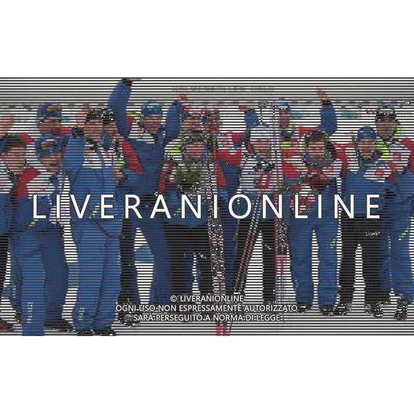 2016.03.09 Oslo Holmenkollen Biathlon Mistrzostwa Swiata w biathlonie. Bieg na 15 km kobiet. N/z BESCOND Anais DORIN HABERT Marie DAHLMEIER Laura podium Foto Tomasz Duszynski / PressFocus 2016.03.09 Oslo Holmenkollen IBU World Championships Biathlon BESCOND Anais DORIN HABERT Marie DAHLMEIER Laura podium Tomasz Duszynski / PressFocus / NEWSPIX.PL --- Newspix.pl *** Local Caption *** www.newspix.pl mail us: info@newspix.pl call us: 0048 022 23 22 222 --- Polish Picture Agency by Ringier Axel Springer Poland/ AGENZIA ALDO LIVERANI SAS - ITALY ONLY EDITORIAL USE ONLY - Campionato Mondiale di Biathlon - 15 km donne individuale , IBU Biathlon World Championships Oslo 09/03/2016