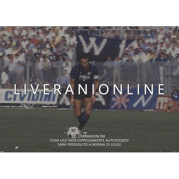 RETROSPETTIVA MARINO MAGRIN CALCIATORE NELLA FOTO MARINO MAGRIN CON LA MAGLIA DELL ATALANTA AG ALDO LIVERANI SAS