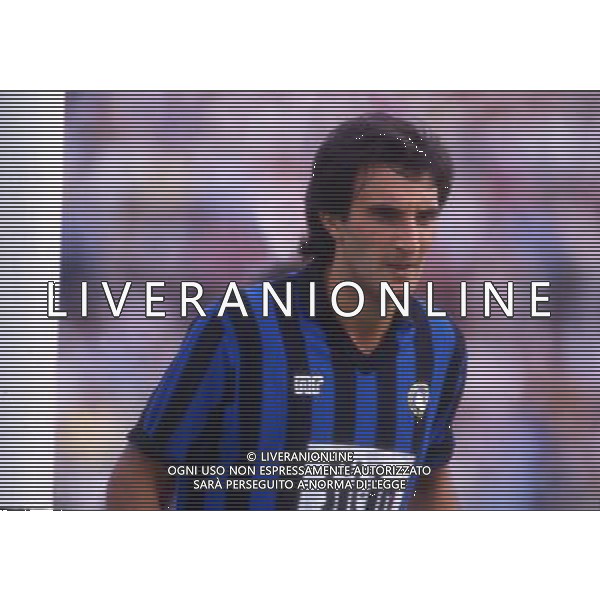 RETROSPETTIVA MARINO MAGRIN CALCIATORE NELLA FOTO MARINO MAGRIN CON LA MAGLIA DELL ATALANTA AG ALDO LIVERANI SAS