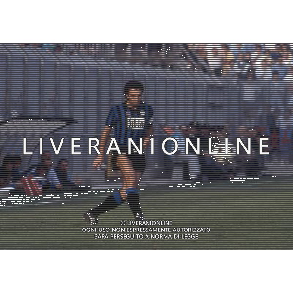 RETROSPETTIVA MARINO MAGRIN CALCIATORE NELLA FOTO MARINO MAGRIN CON LA MAGLIA DELL ATALANTA AG ALDO LIVERANI SAS